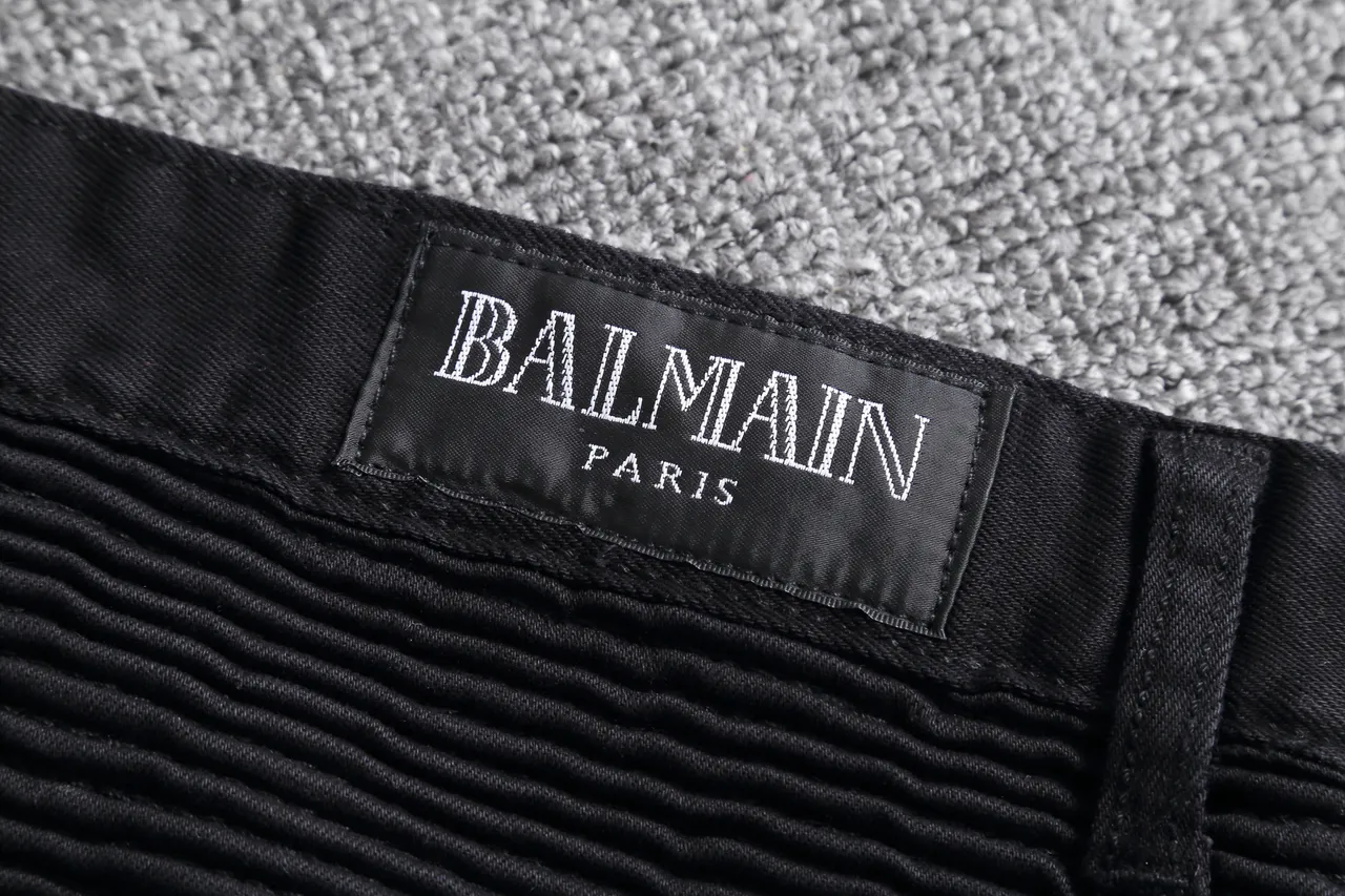 Black Zippered Cargo Moto Shorts 2
