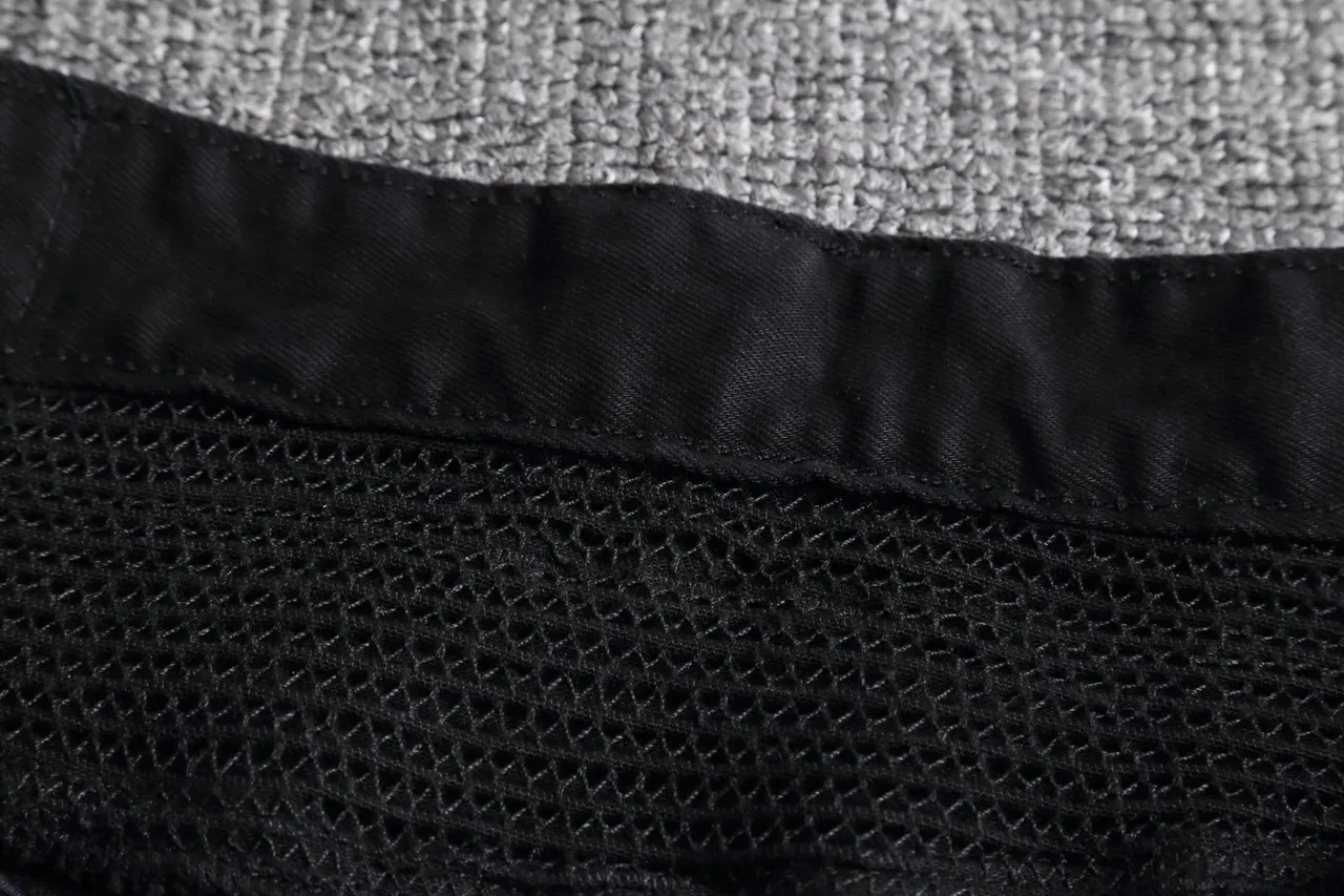 Black Zippered Cargo Moto Shorts 5