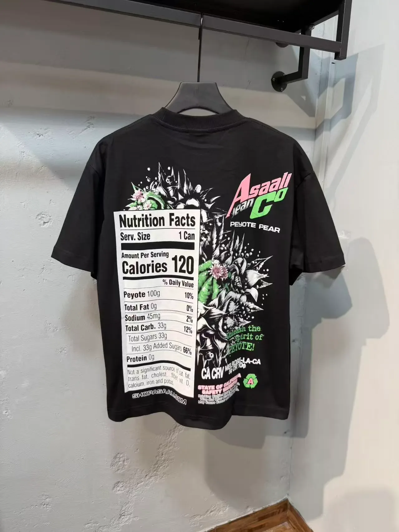 Blue Black Graphic Print Oversized Fit T-Shirt 16