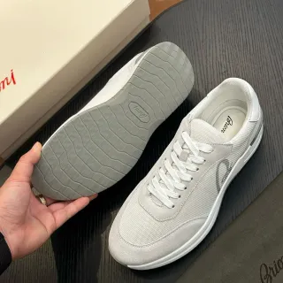 Briani Zapatillas Lifestyle Low-Top de Malla y Ante
