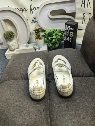 Brown Leather-Like Strap Mary Jane Shoes 8