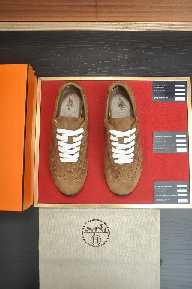 Brown Suede Low-Top Lace-Up Sneaker 5