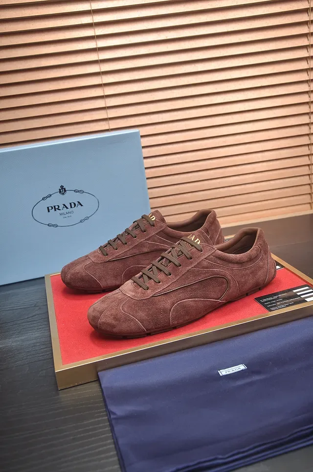 Brown Suede Low-Top Lifestyle Sneaker 4
