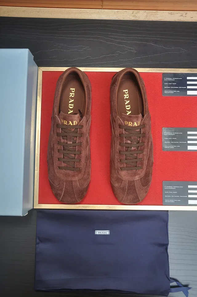 Brown Suede Low-Top Lifestyle Sneaker 5