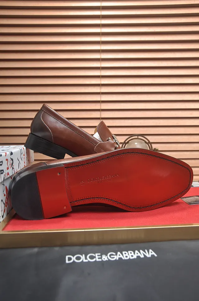 Brown Two-Tone Leather Bit Loafer 3