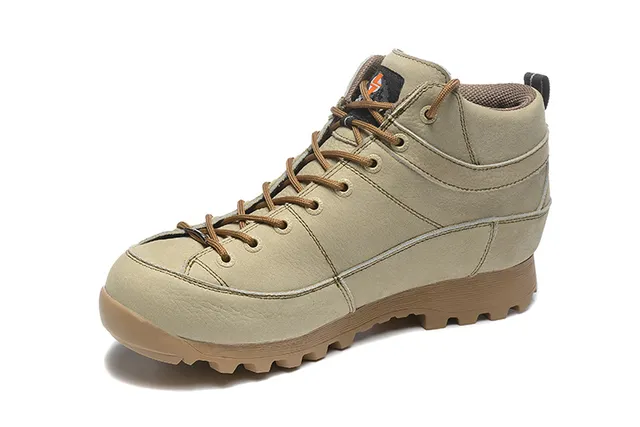 CRISPI بيج وأسود GORE-TEX أحذية المشي 3