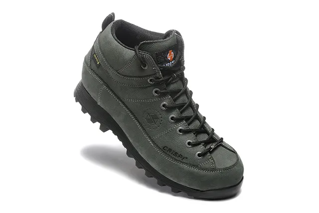 CRISPI بيج وأسود GORE-TEX أحذية المشي 12