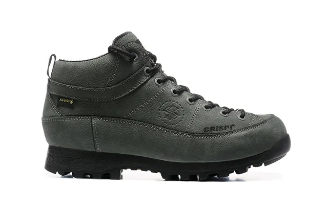 CRISPI بيج وأسود GORE-TEX أحذية المشي 14