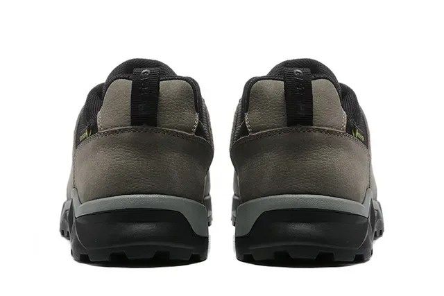 CRISPI Gray Black Mixed-Material Upper Rugged Tread Sole Lifestyle Sneakers 8