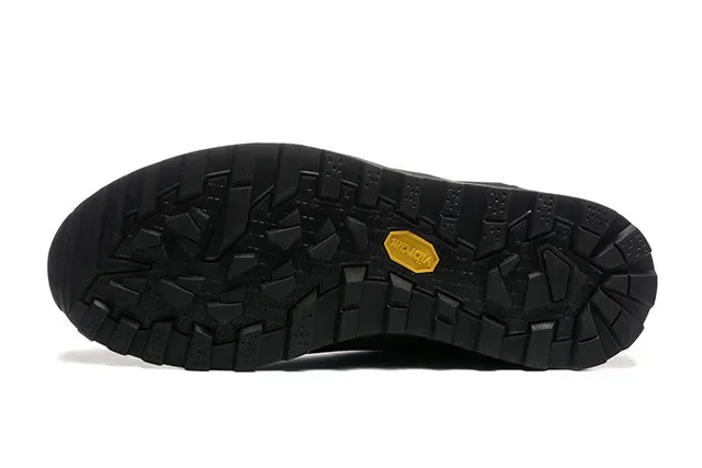 CRISPI Gray Black Mixed-Material Upper Rugged Tread Sole Lifestyle Sneakers 18
