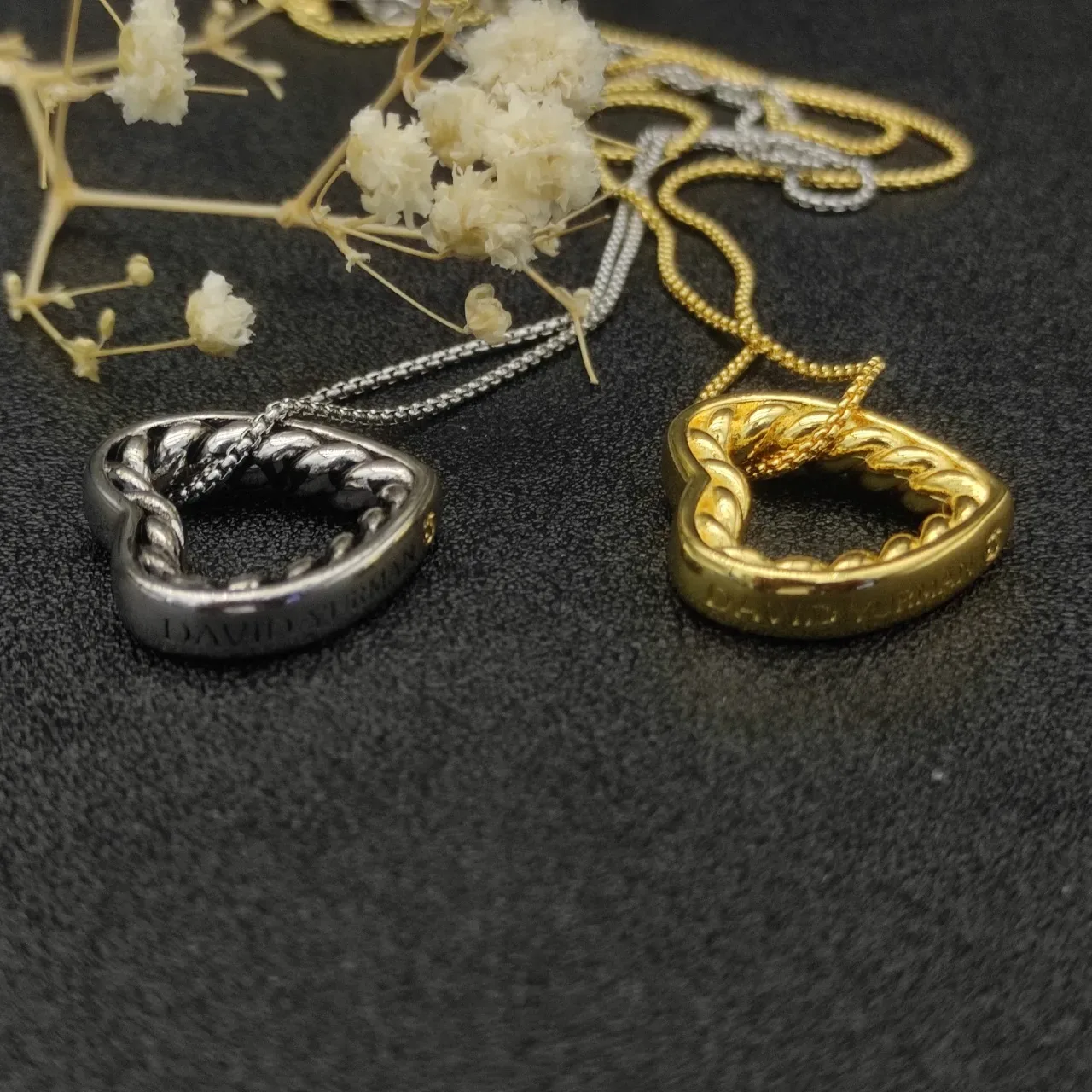David Yurman Cable Collectibles Heart Pendant Necklace 3