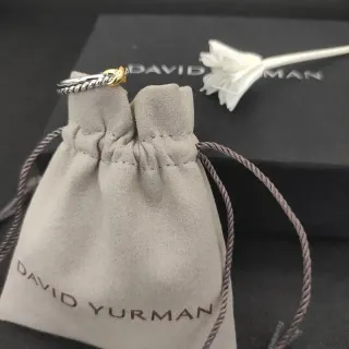 David Yurman Cable Knot Two-Tone Ring