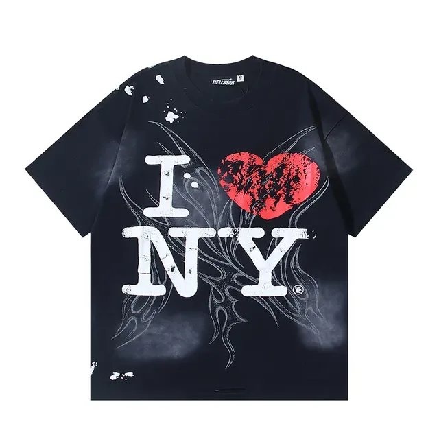 Distressed Graphic Print Oversized T-Shirt 2