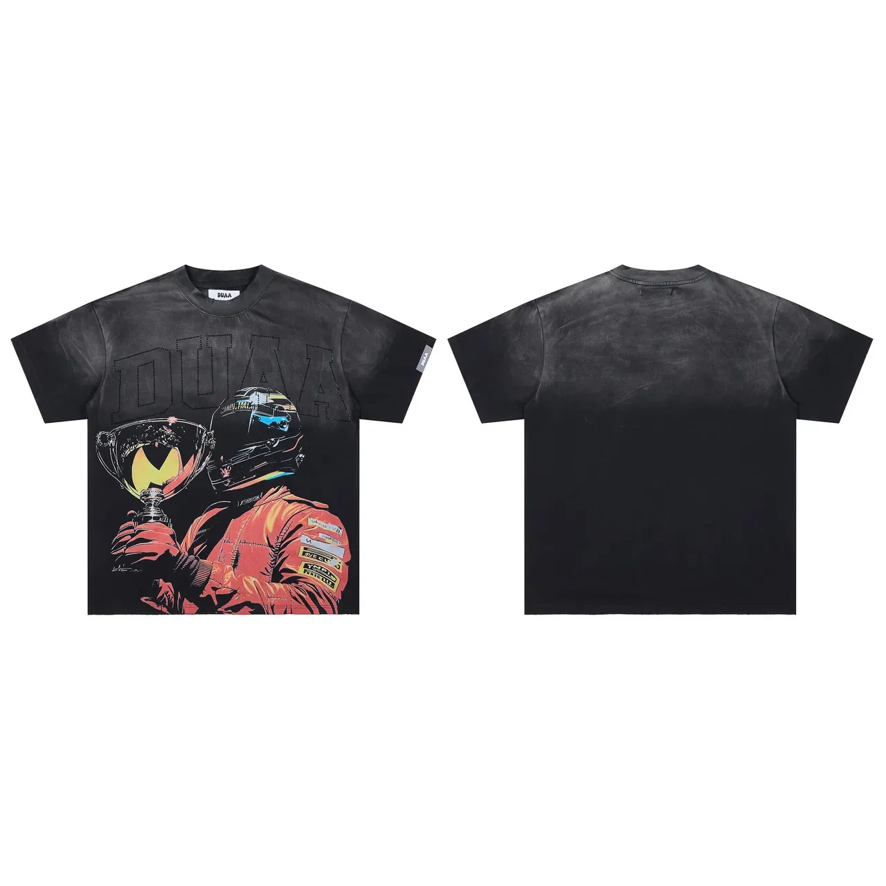 DUAA Graphic Print Racer Trophy T-Shirt 2