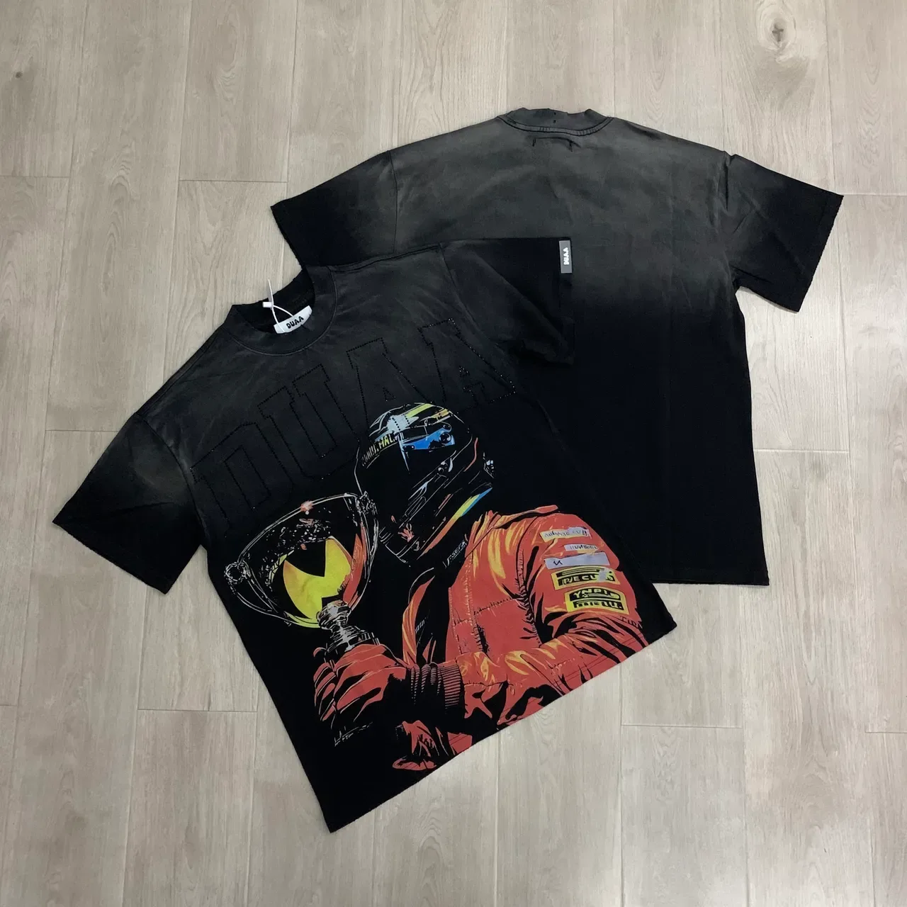 DUAA Graphic Print Racer Trophy T-Shirt 4