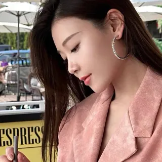 Dusty Pink Structured Notched Lapel Blazer