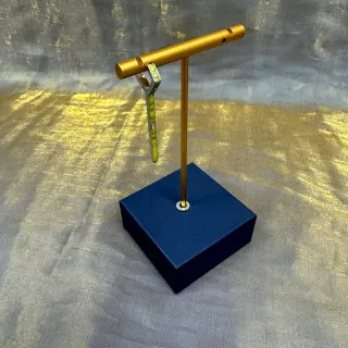 सोना नेवी T-Bar Stand Lime-Green Clamp ज्वेलरी