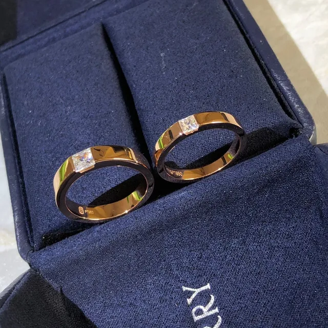 Gold Silver Stackable Mixed Metal Ring 6