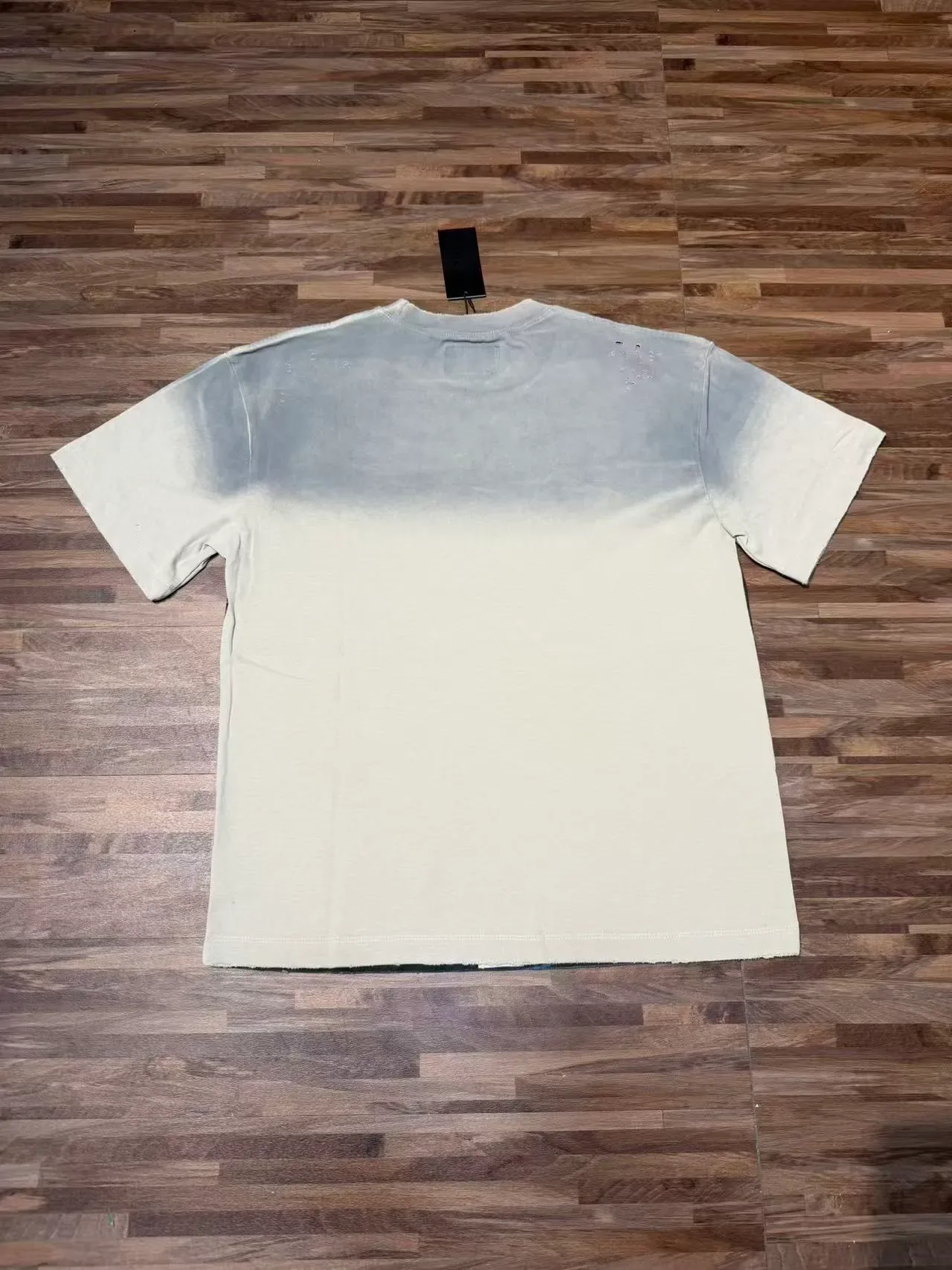 Graphic Print Distressed Oversized T-Shirt 9