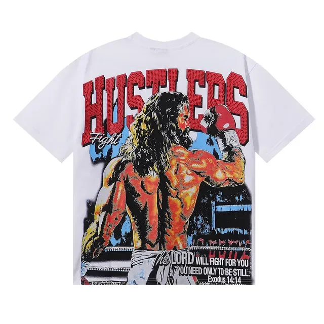 Graphic-Print Oversized Box-Cut T-Shirt 4