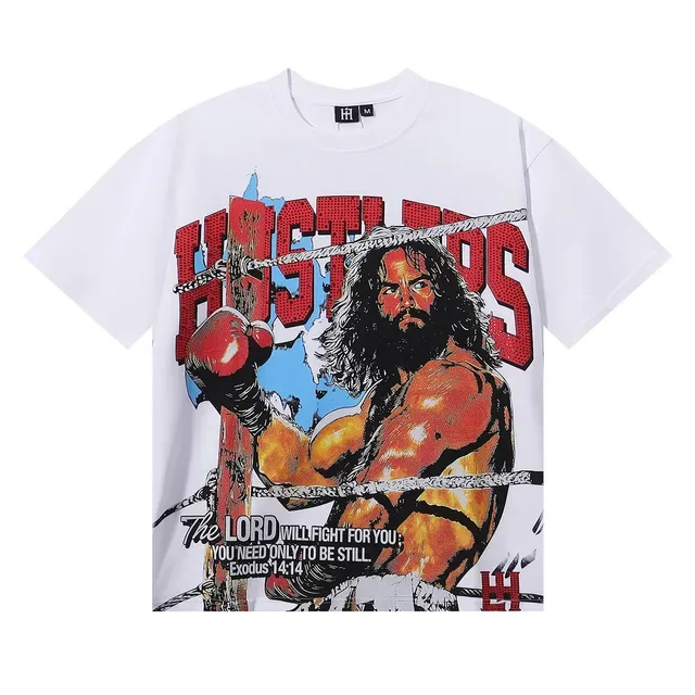 Graphic-Print Oversized Box-Cut T-Shirt 5