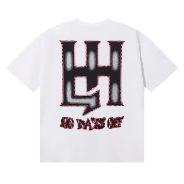 Graphic-Print Oversized Punk-Style T-Shirt 4