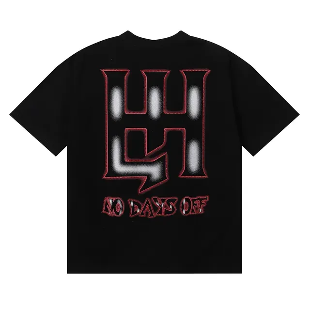 Graphic-Print Oversized Punk-Style T-Shirt 6