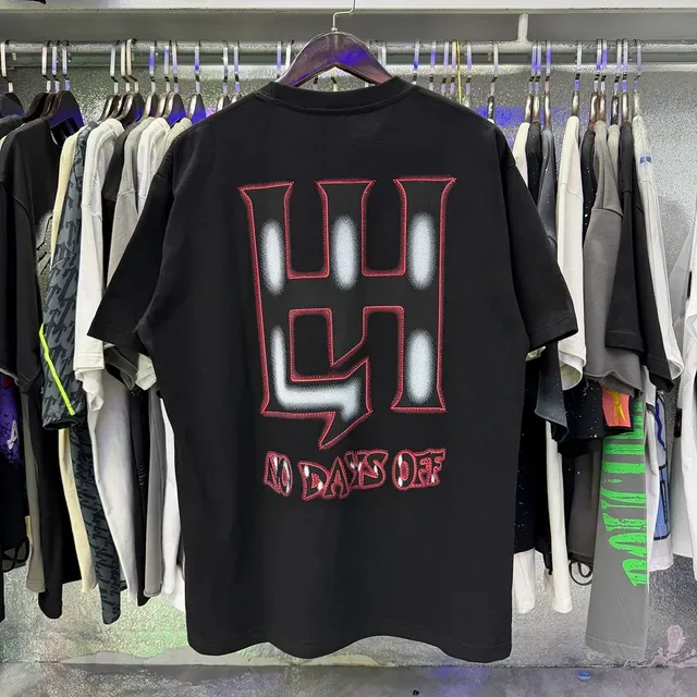 Graphic-Print Oversized Punk-Style T-Shirt 9