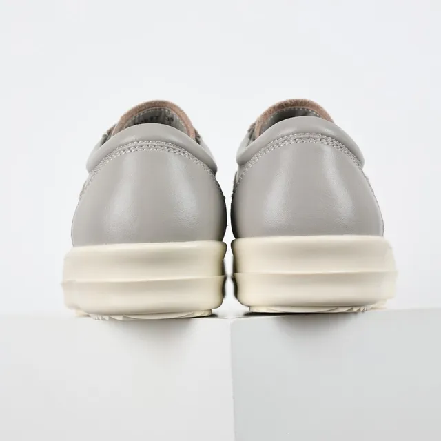 Gray and Cream Two-Tone Panelled Cupsole Lifestyle Sneakers 8