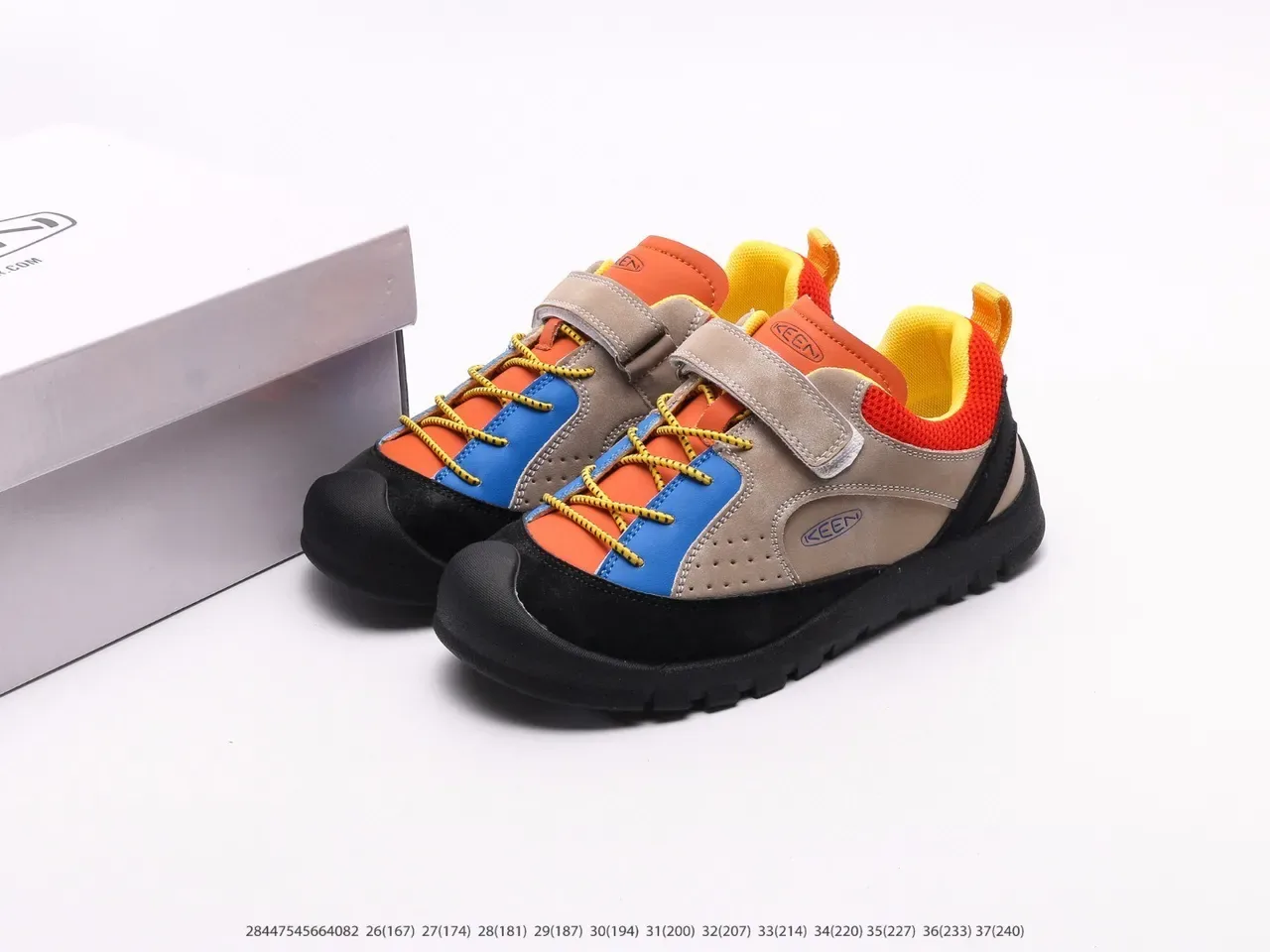 KEEN Lace-and-Strap Hybrid Color-Block Lifestyle Sneakers 20