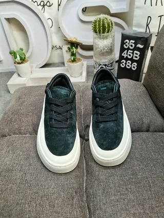 labcourt Pink White Platform Sole Low-Top Lace-Up Lifestyle Sneakers 20