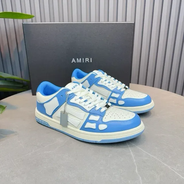 Light Blue and White Layered Overlay Lifestyle Sneakers 5