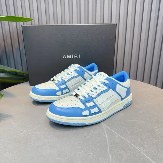 Light Blue and White Layered Overlay Lifestyle Sneakers 7