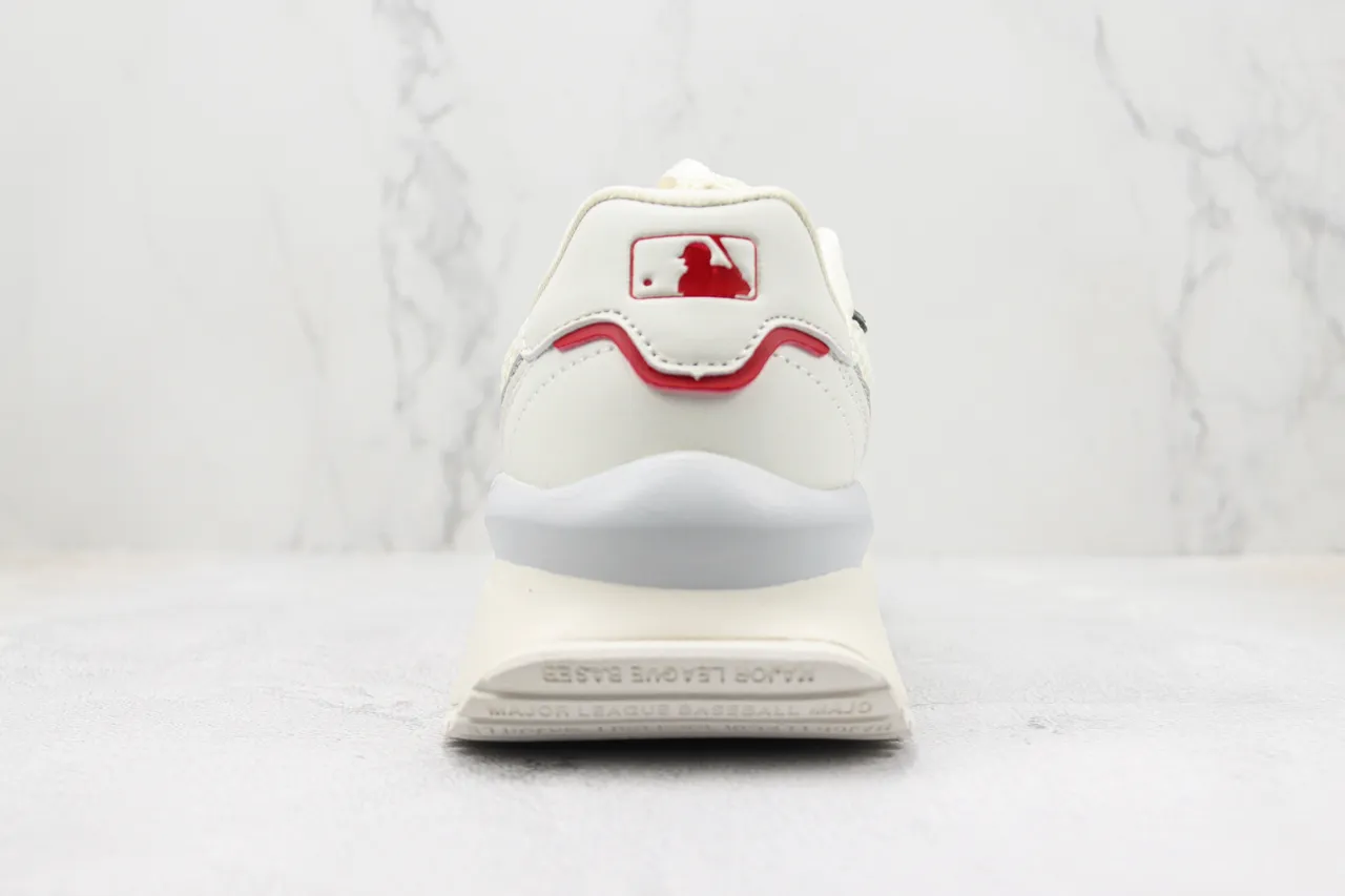 MLB Chunky Sneaker Off-White Red Gray Chunky Sneakers 9