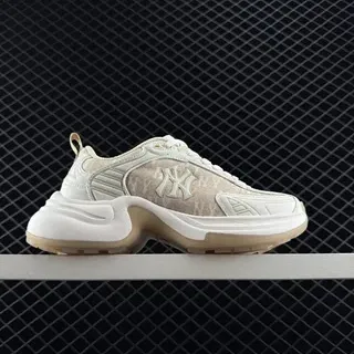 MLB XLG CHUNKY Bege e Branco Tênis Chunky