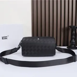 Montblanc Quilted Black Crossbody Bag