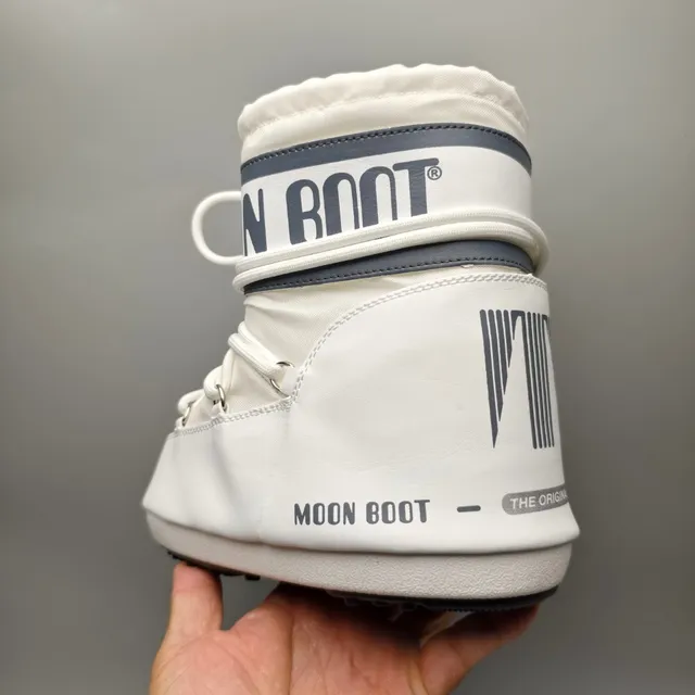 Moon Boot Classic White Snow Boots 4