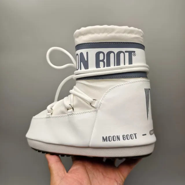 Moon Boot Classic White Snow Boots 7