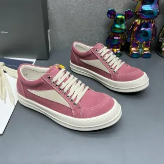 Tênis Lifestyle Rosa e Bege de Lona