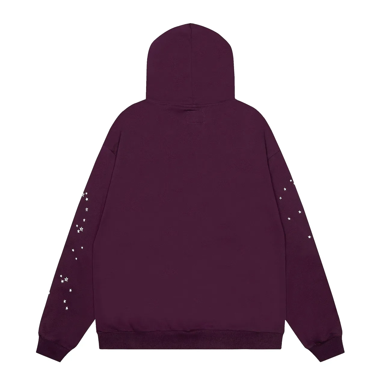 Purple Graphic Spiderweb Print Tracksuit 3