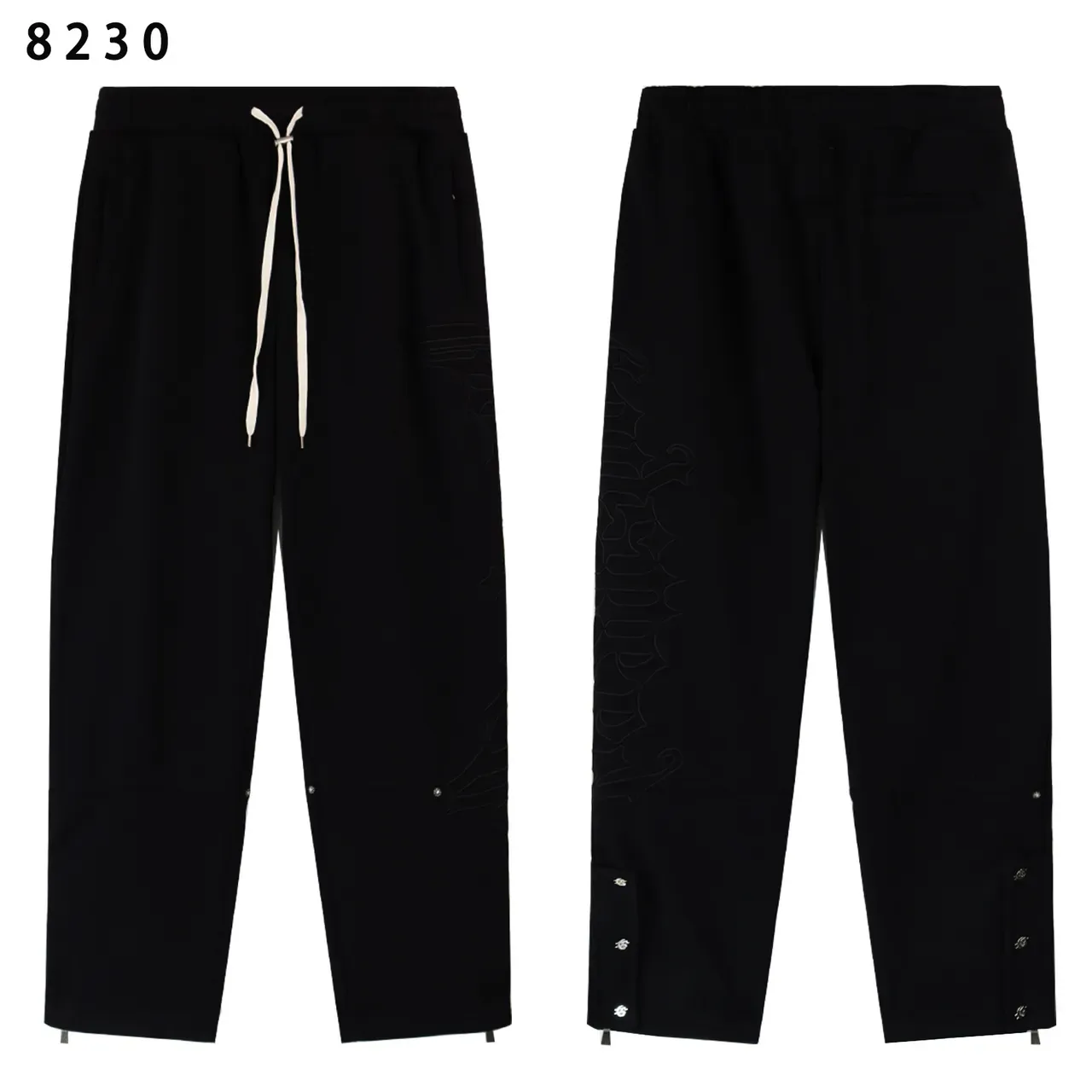Red and Black Graphic Zip-Up Hoodie and Jogger Tracksuit 23