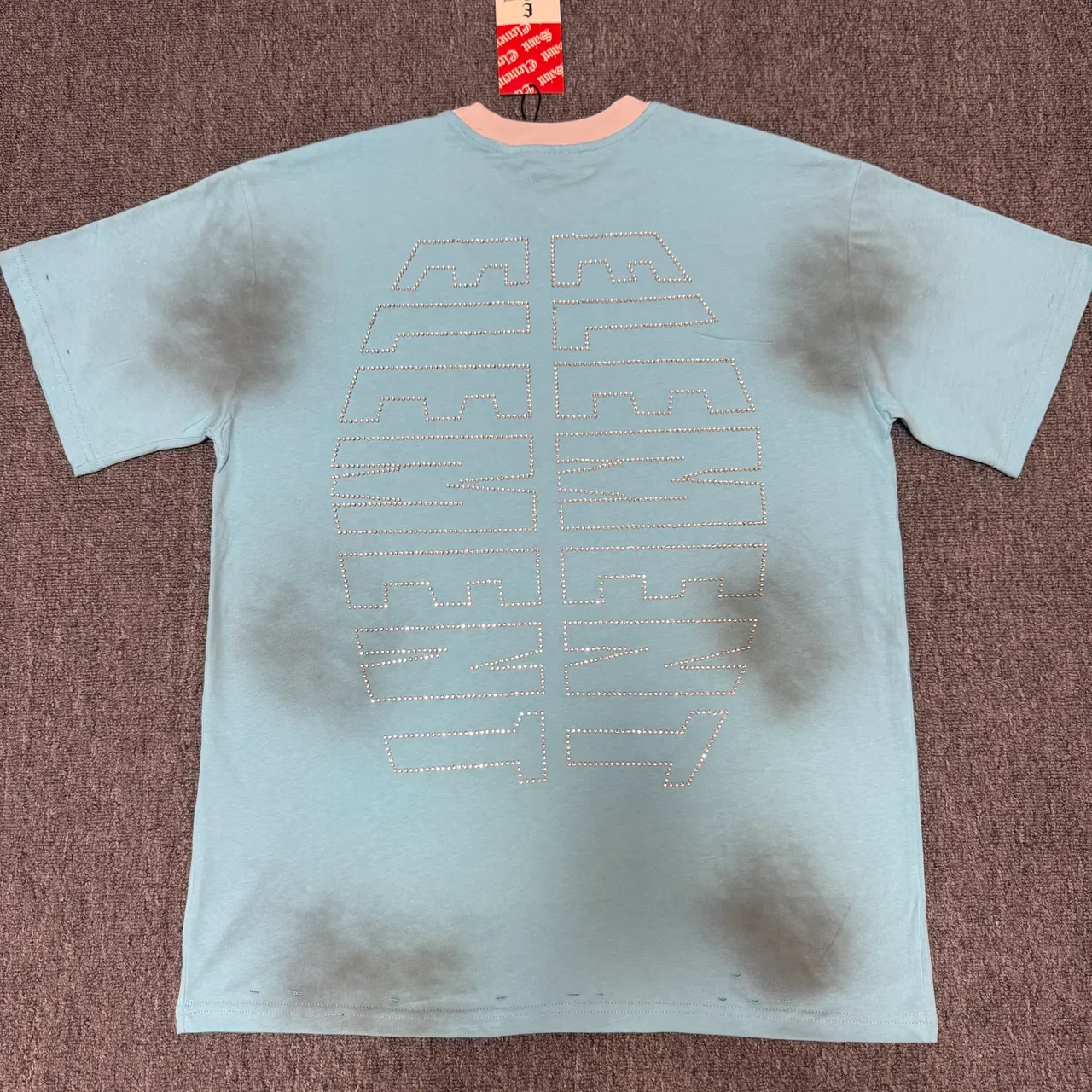 Saint Elements Graphic Ringer Collar T-Shirt 5