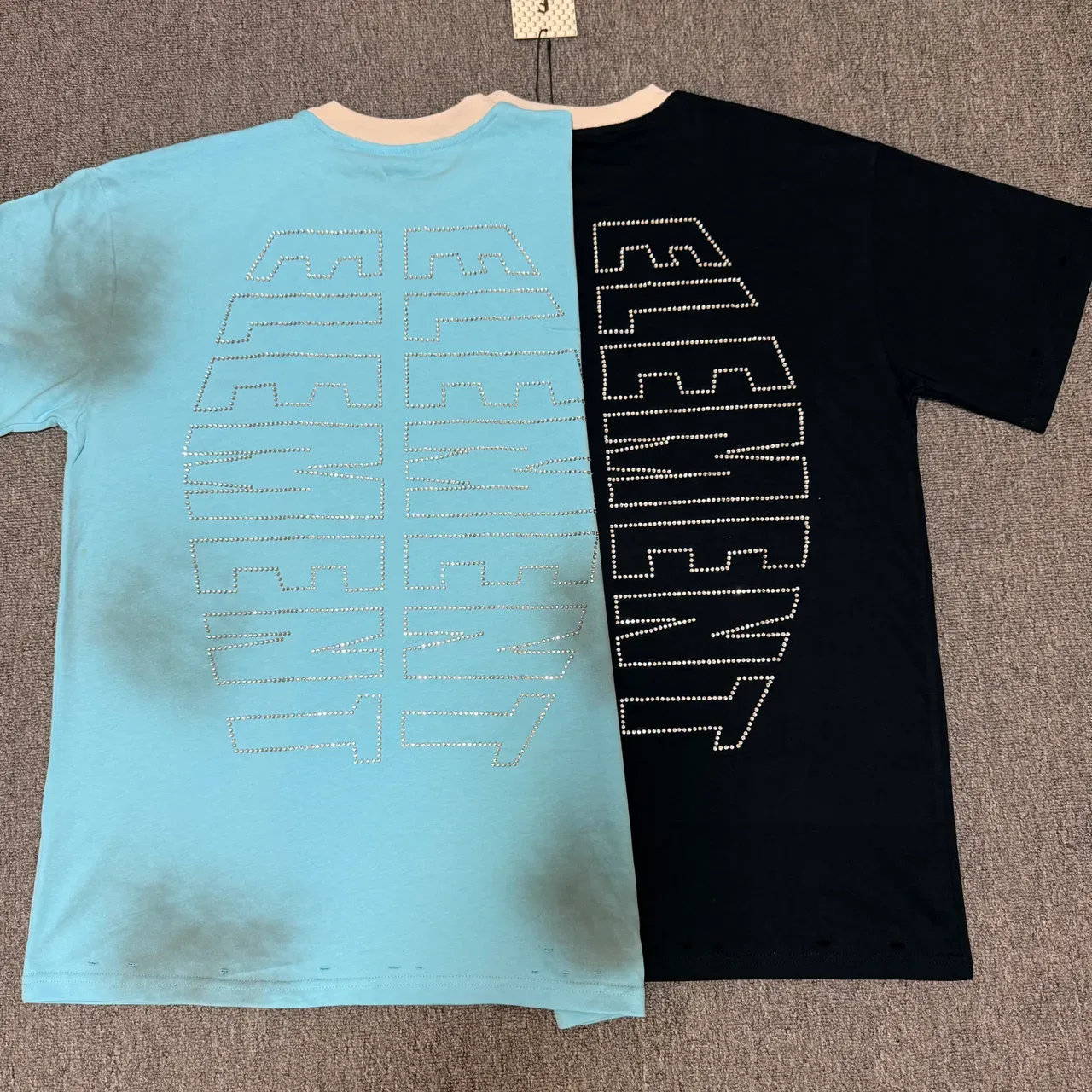Saint Elements Graphic Ringer Collar T-Shirt 6