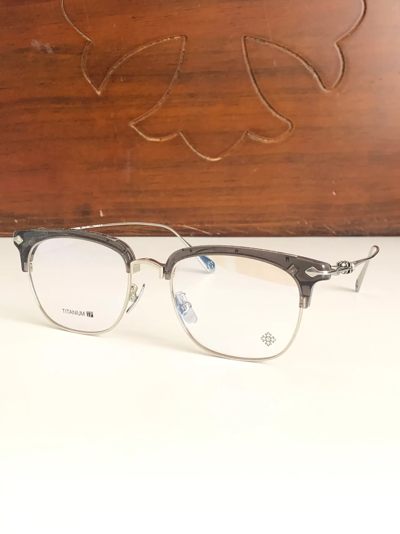 Semi-Rimless Tortoiseshell and Gold-Tone Optical Glasses 4