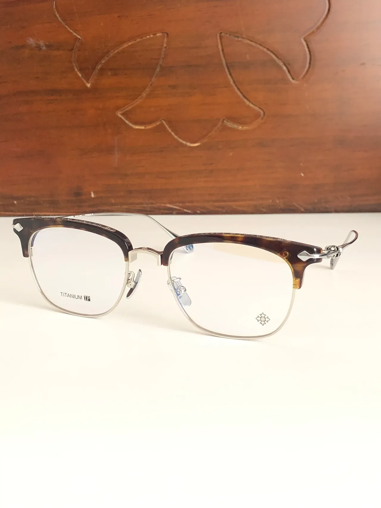 Semi-Rimless Tortoiseshell and Gold-Tone Optical Glasses 6