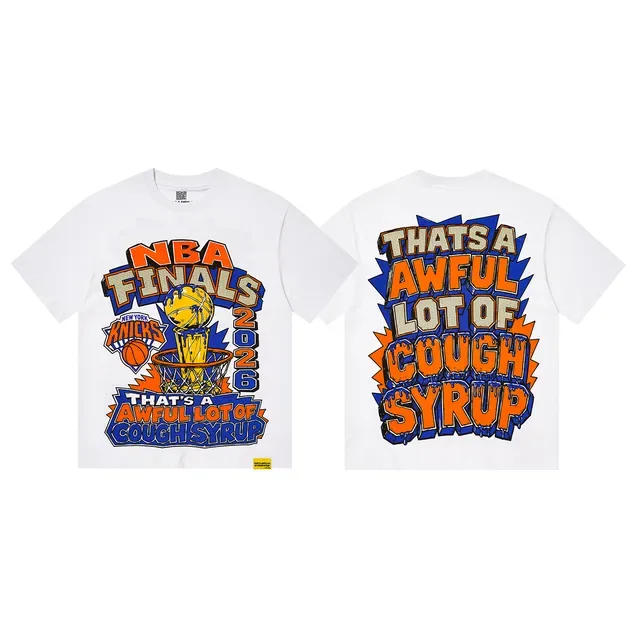That's A Awful Lot of Cough Syrup NBA Finals 2026 New York Knicks T-Shirt 3
