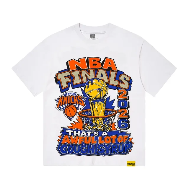 That's A Awful Lot of Cough Syrup NBA Finals 2026 New York Knicks T-Shirt 4