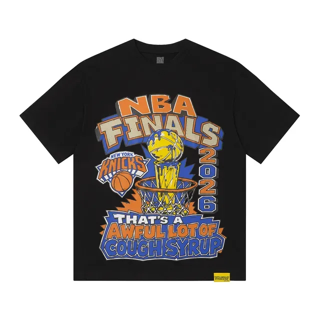 That's A Awful Lot of Cough Syrup NBA Finals 2026 New York Knicks T-Shirt 7