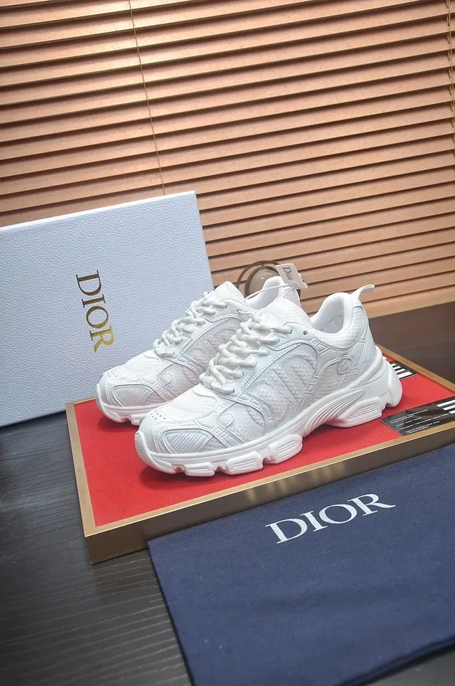 White Chunky Sole Panelled Sneaker 4