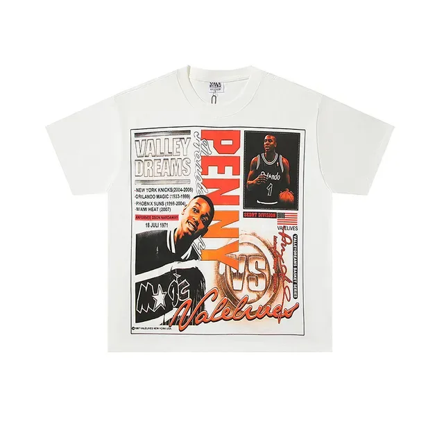 White Graphic-Print Oversized T-Shirt 2